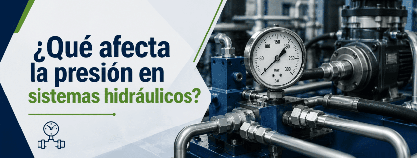 que afecta la presion en sistemas hidraulicos