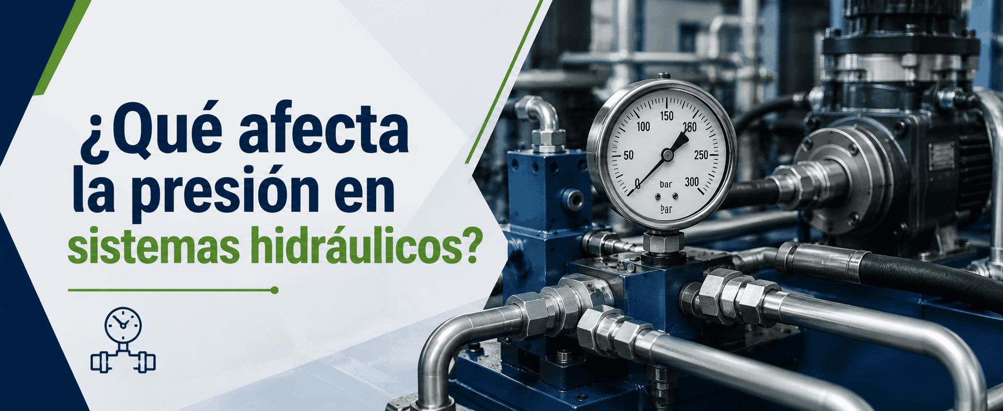 que afecta la presion en sistemas hidraulicos